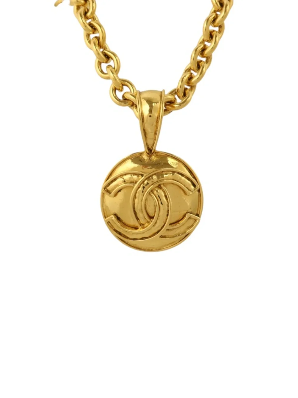 CHANEL gold plated